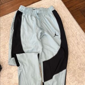 Men’s Jordan Light Blue and Black Joggers